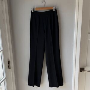 Banana Republic Wool Blend Stretch Black Pants Trousers